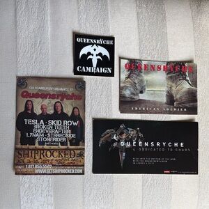 QUEENSRŸCHE  Band Sticker Pack -